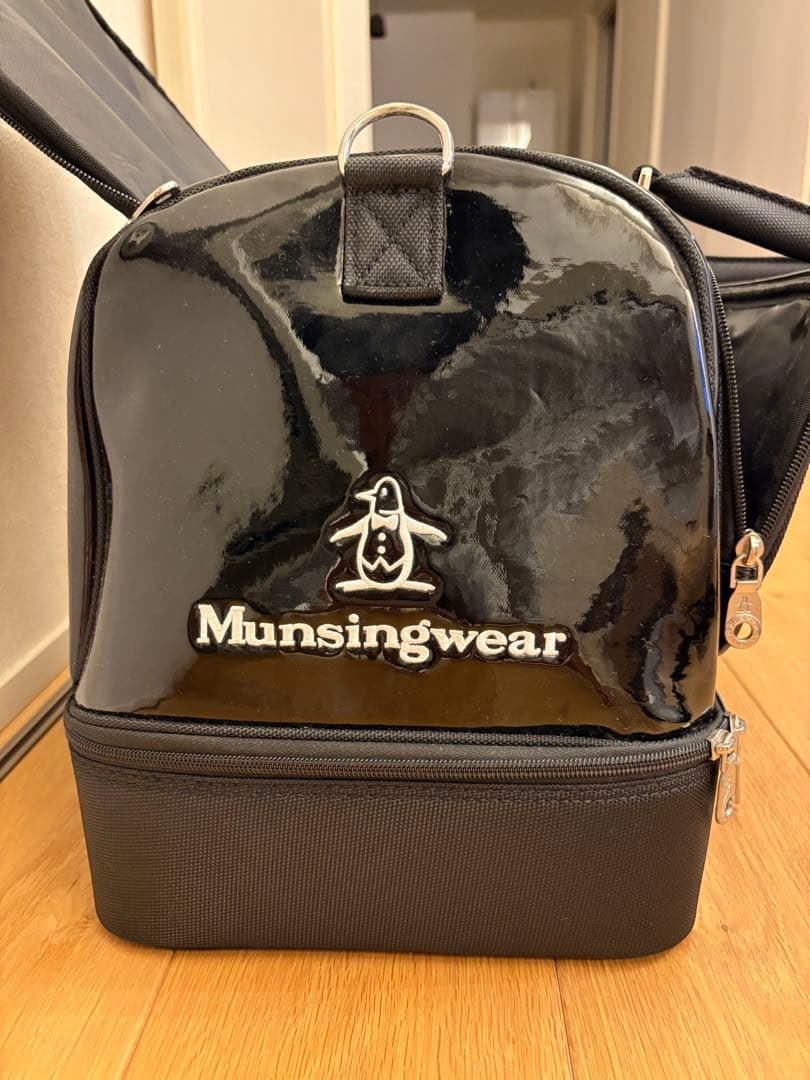 値段交渉可‼︎再度値下実施‼︎ 美品‼︎Munsingwear ボストンバッグ 黒