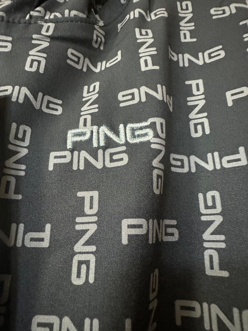 サイズS PING 撥水ジャケット ブラック