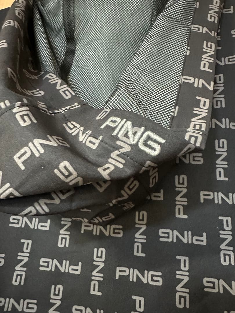 サイズS PING 撥水ジャケット ブラック