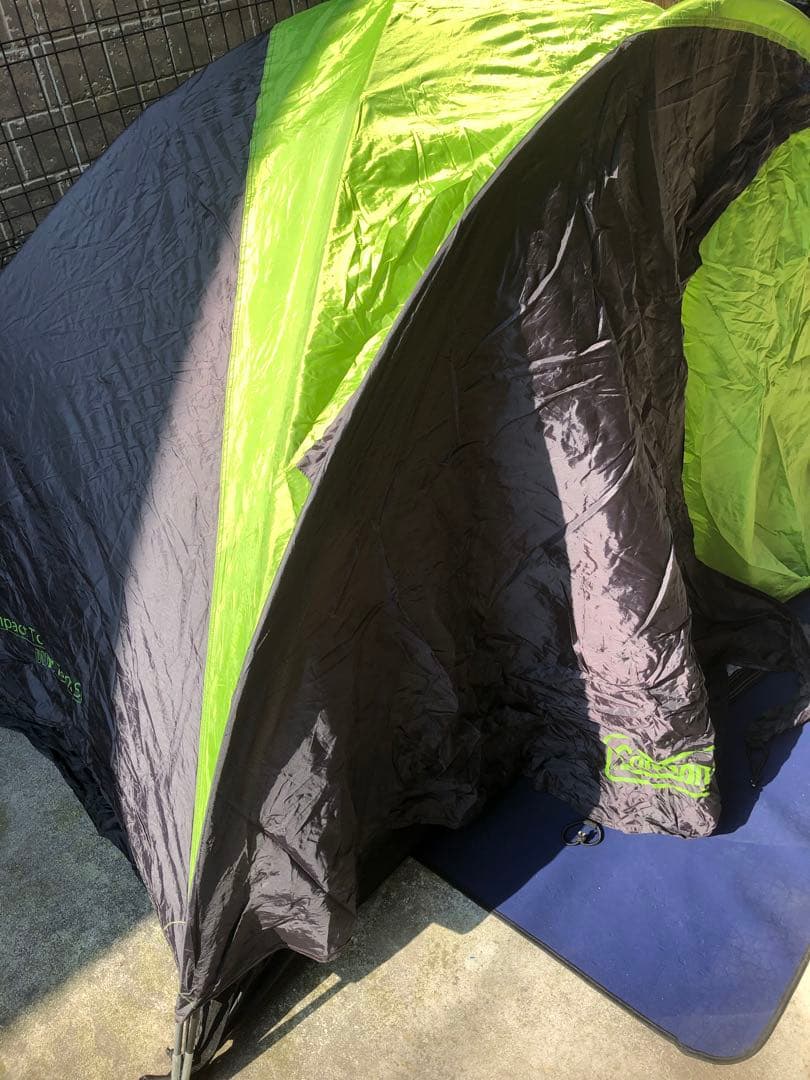 Compact Touring Tent ST 黒・緑