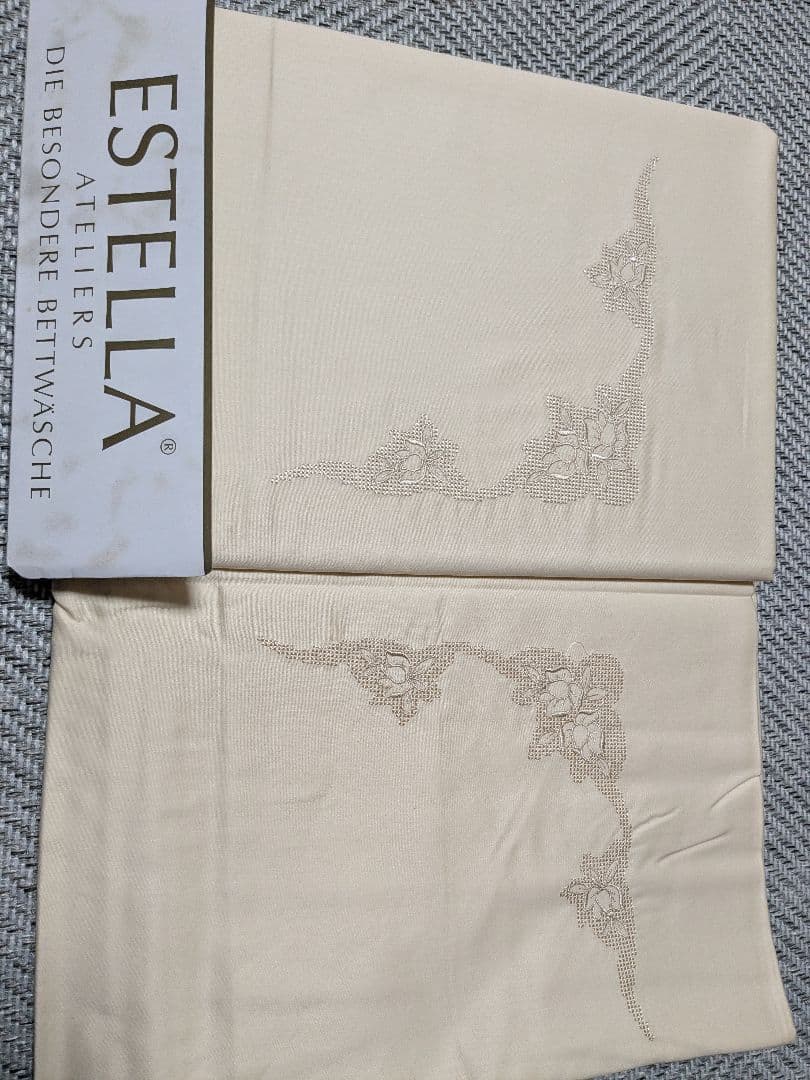 ESTELLA シングル 掛布団カバー 155✕210 ドイツ製　超長綿