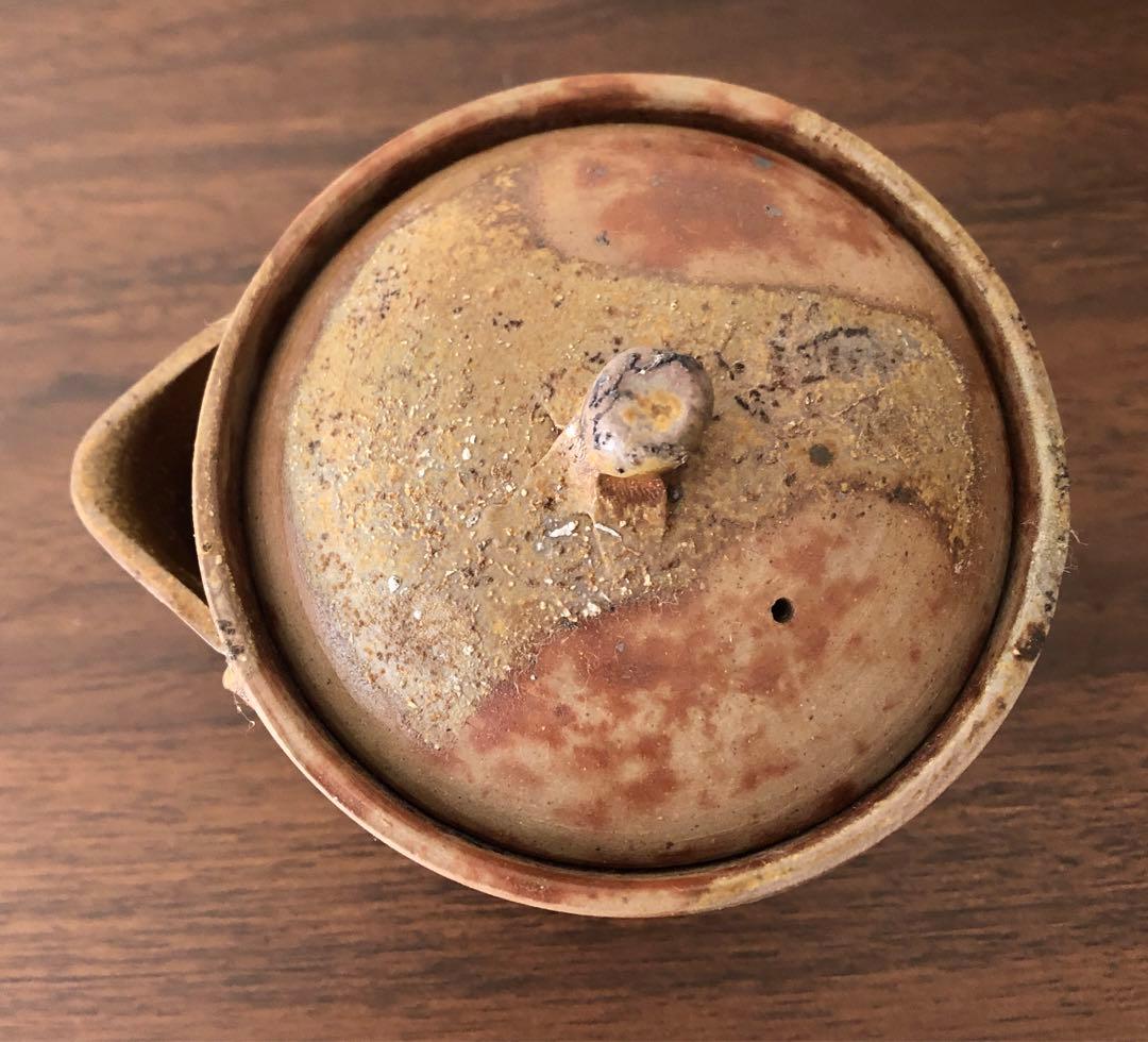 〈未使用〉備前焼 松園 宝瓶 煎茶道具 茶道具 骨董 陶芸 茶器 急須
