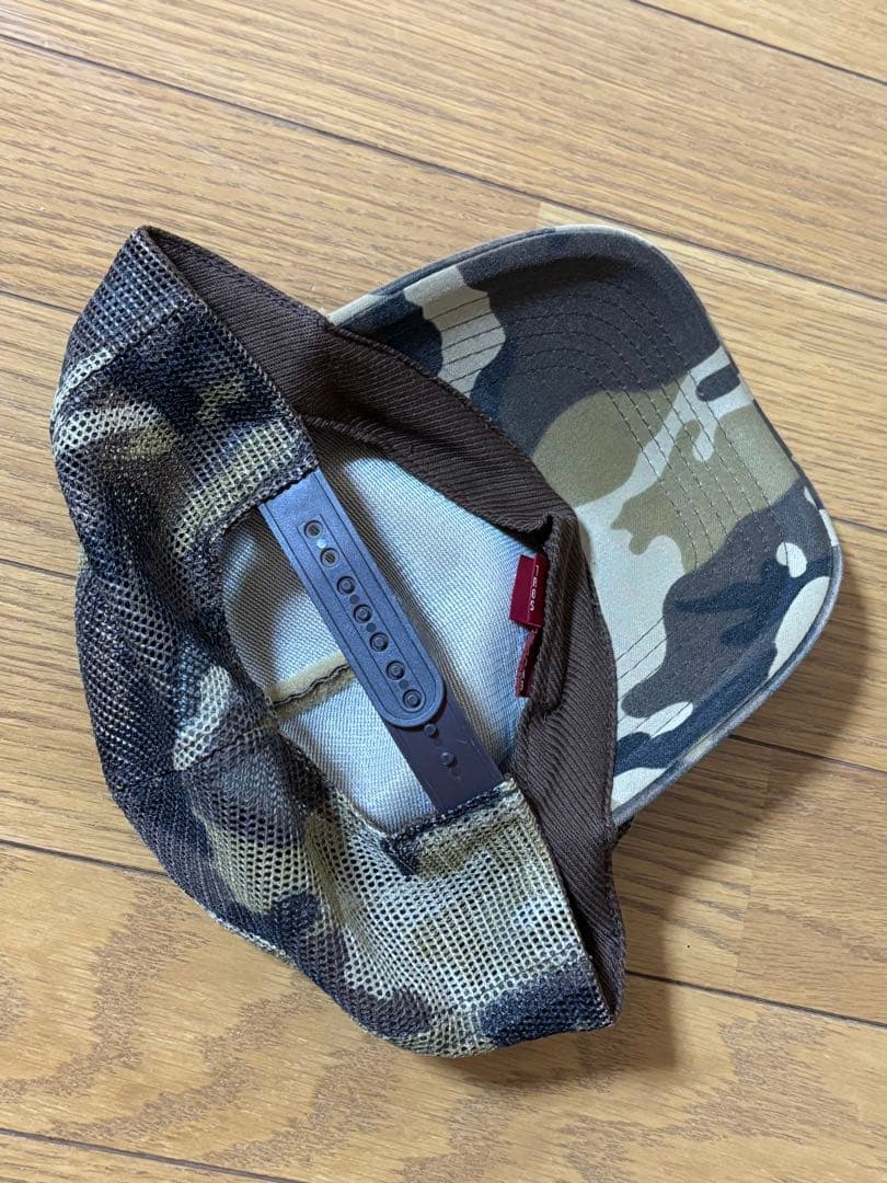 エヴィスEVISU SOUL 迷彩柄 キャップ 赤カモメ フリーサイズ 道楽