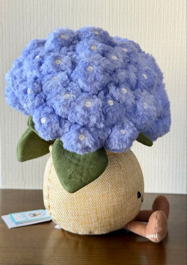 新作  Hydrangea 紫陽花 新品タグ付き