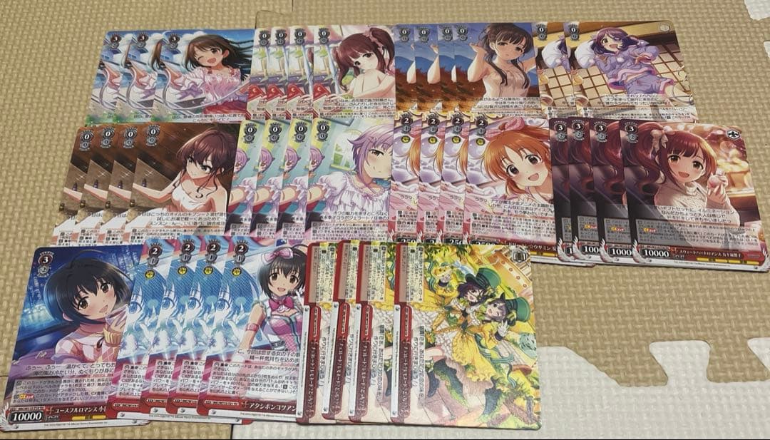 ヴァイスシュヴァルツ　デレマス　デッキ　まとめ売り