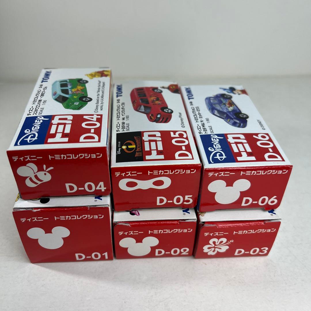 トミカ　ディズニートミカ コレクション　6台セット