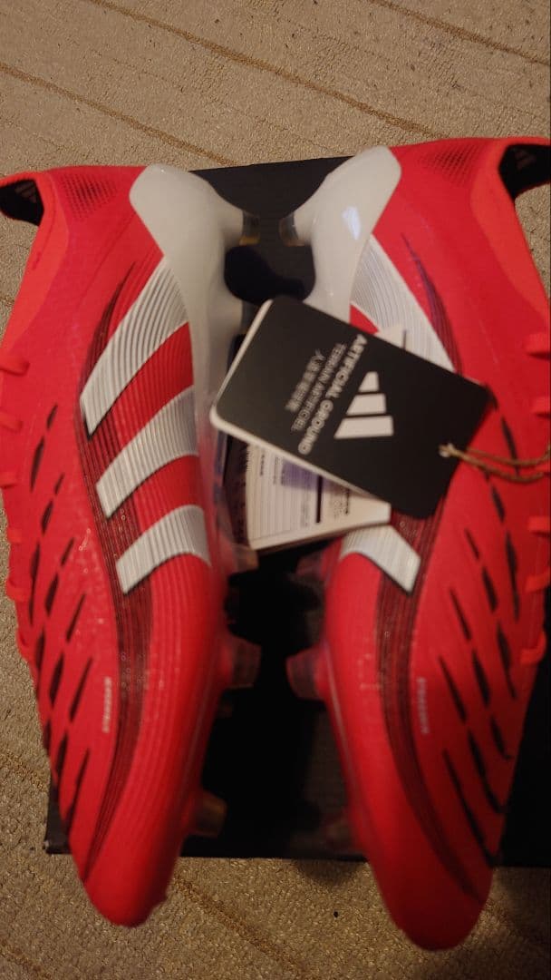 adidas Predator ELITE AG(人工芝) 24.5cm レッド