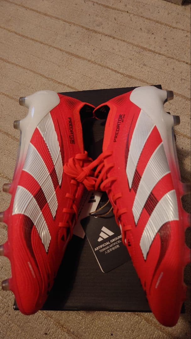 adidas Predator ELITE AG(人工芝) 24.5cm レッド