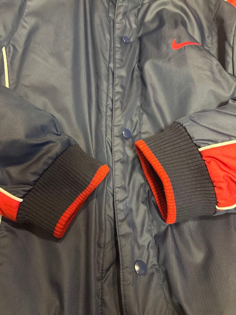 Nike XXL ベースボールブルゾン ネイビー/レッド