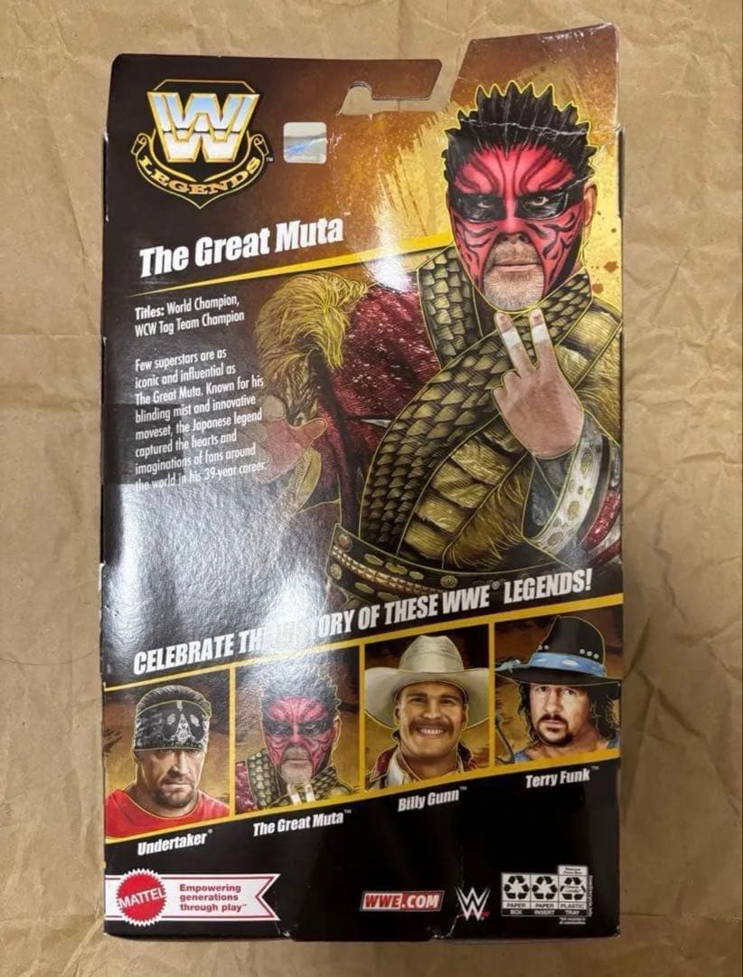 グレートムタ WWE 新日本プロレス AEW The Great Muta
