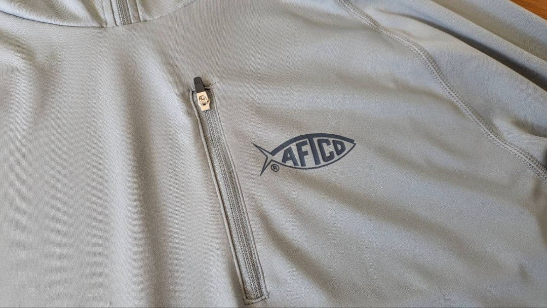 AFTCO jason christie hooded M アフコ グレー