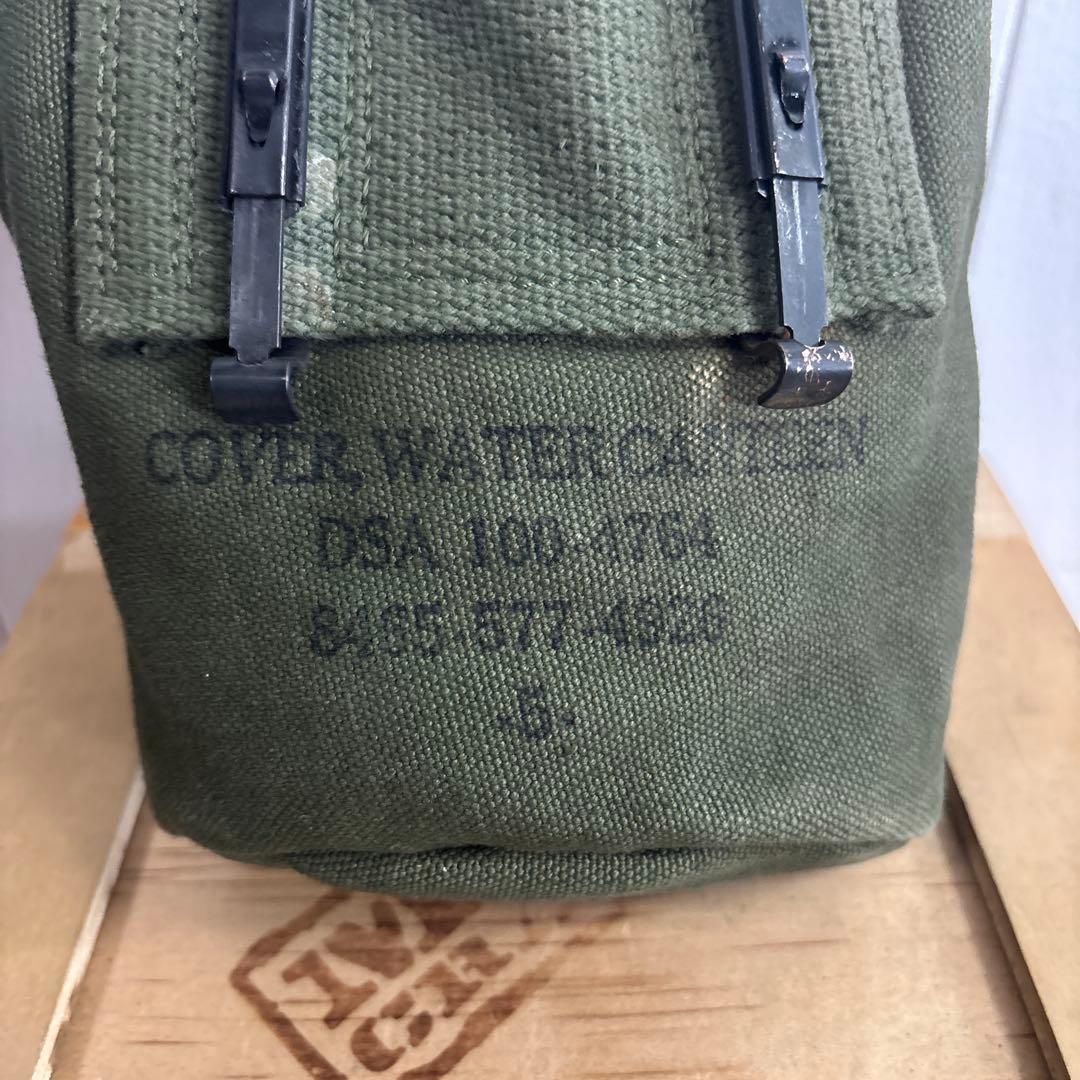 美品　米軍　実物　M1956 コットン　キャンティーンカバー