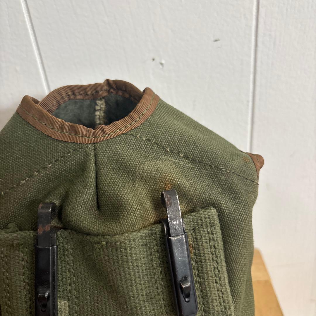 美品　米軍　実物　M1956 コットン　キャンティーンカバー