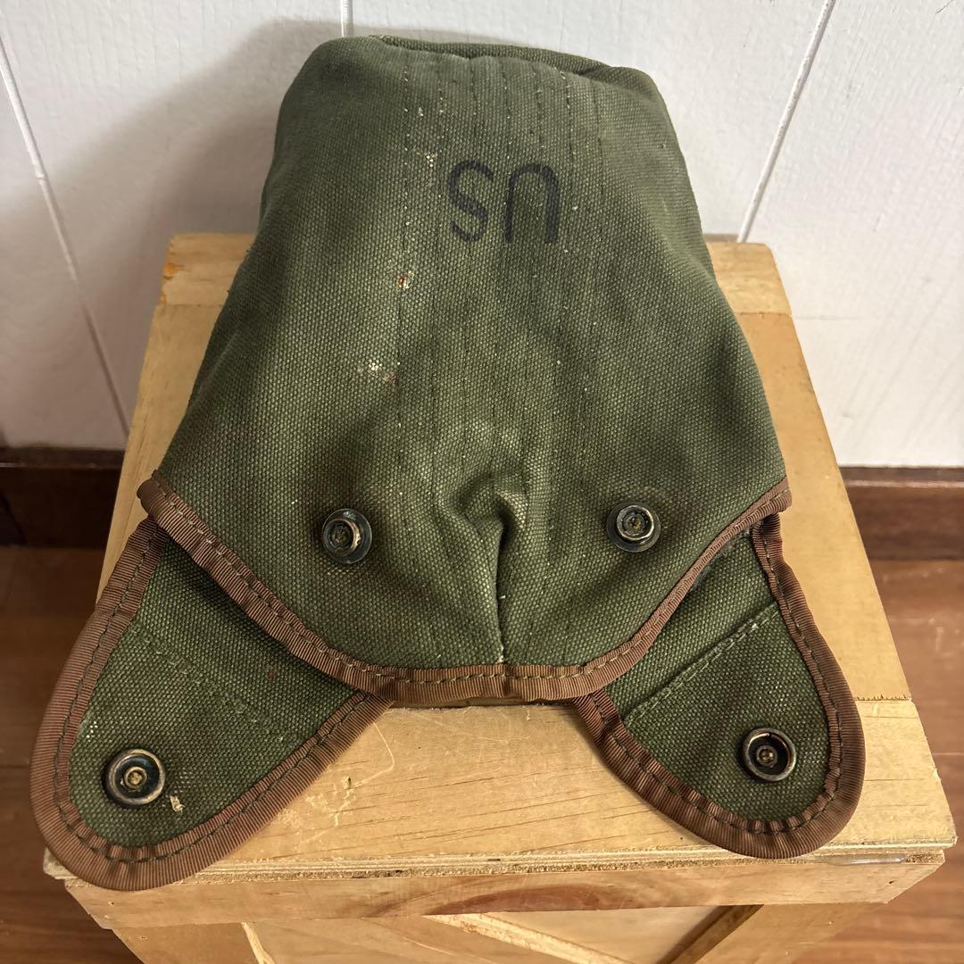 美品　米軍　実物　M1956 コットン　キャンティーンカバー