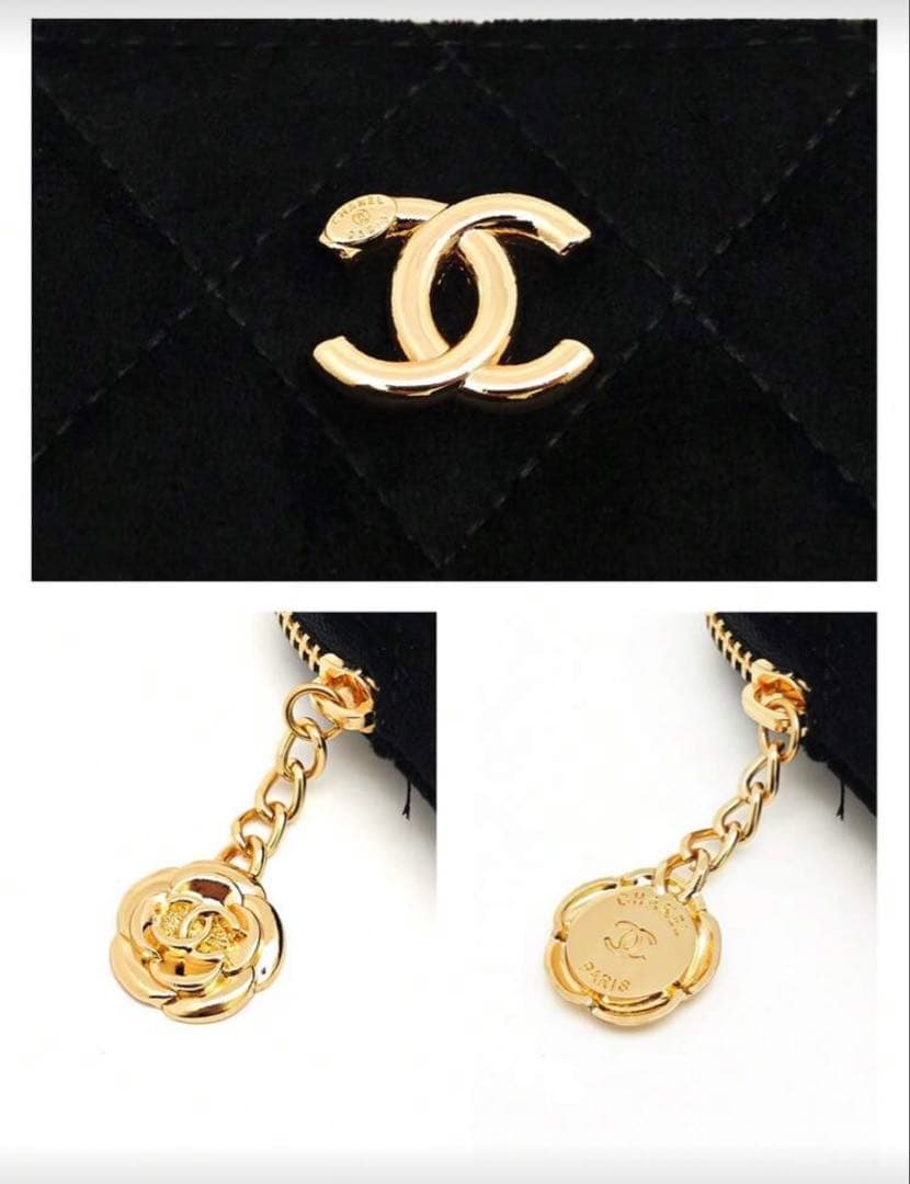 u*o様 CHANEL ベルベット クラッチ
