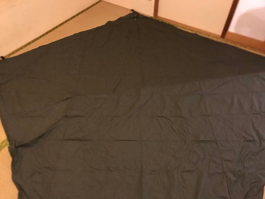 UNROOF cabin アンルーフ　ミニマムシェルター　グリーン　中古品