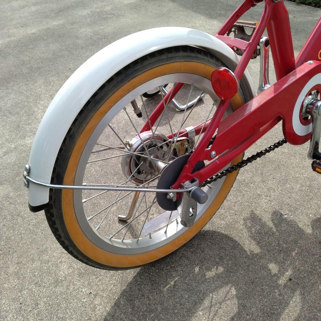 自転車 16 インチ 赤 a.n.design works