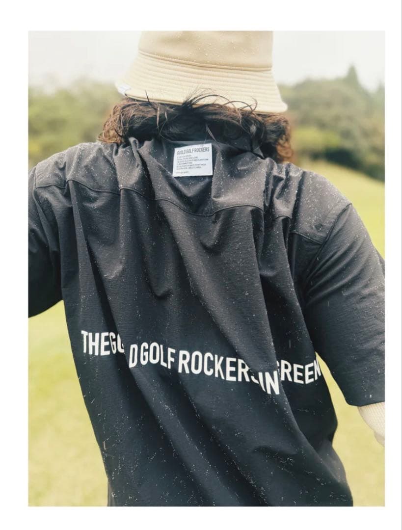 GOOLD GOLF ROCKERS CORDURA®︎ SHIRT BLACK