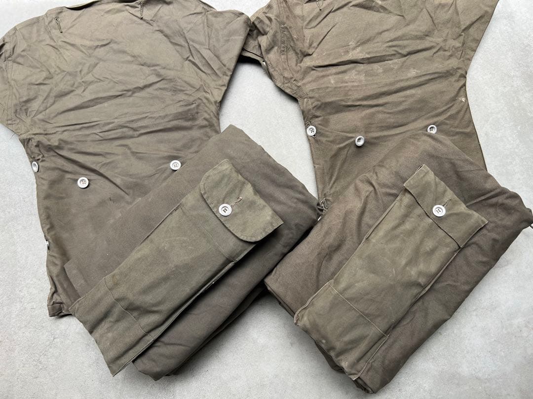 70s 西ドイツ軍幕 パップテント シェルターハーフ キャンプ ポンチョ 実物