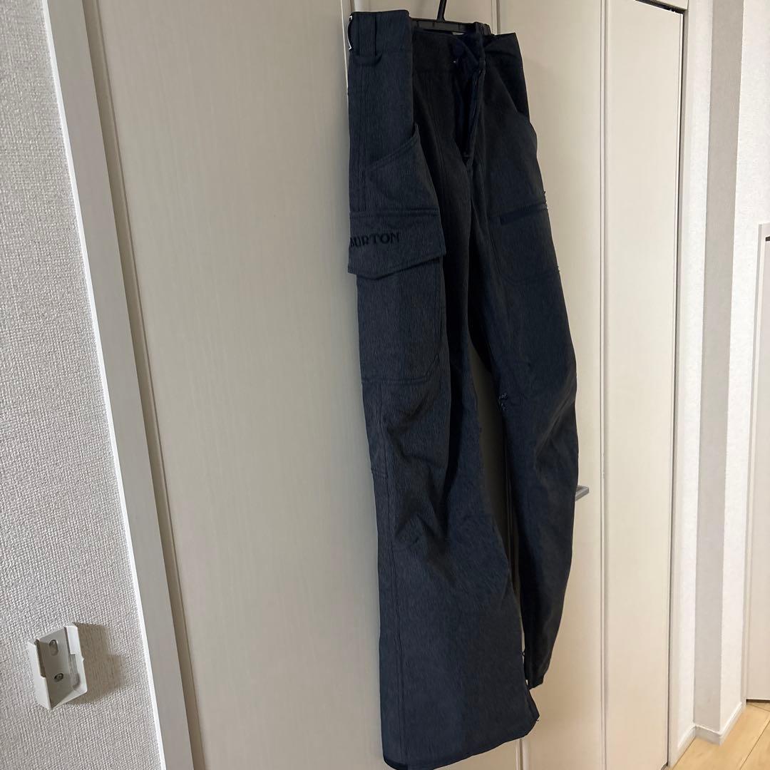 【美品】BURTON スノーボードウェア M ダークグレー　パンツ