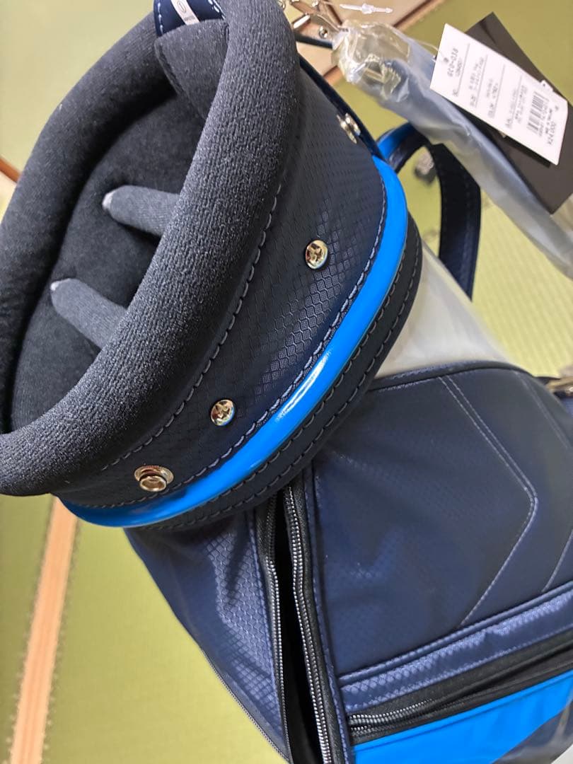 （新品未使用）ゴルフバッグ kasco 8.5型3.1kg フード47インチ対応