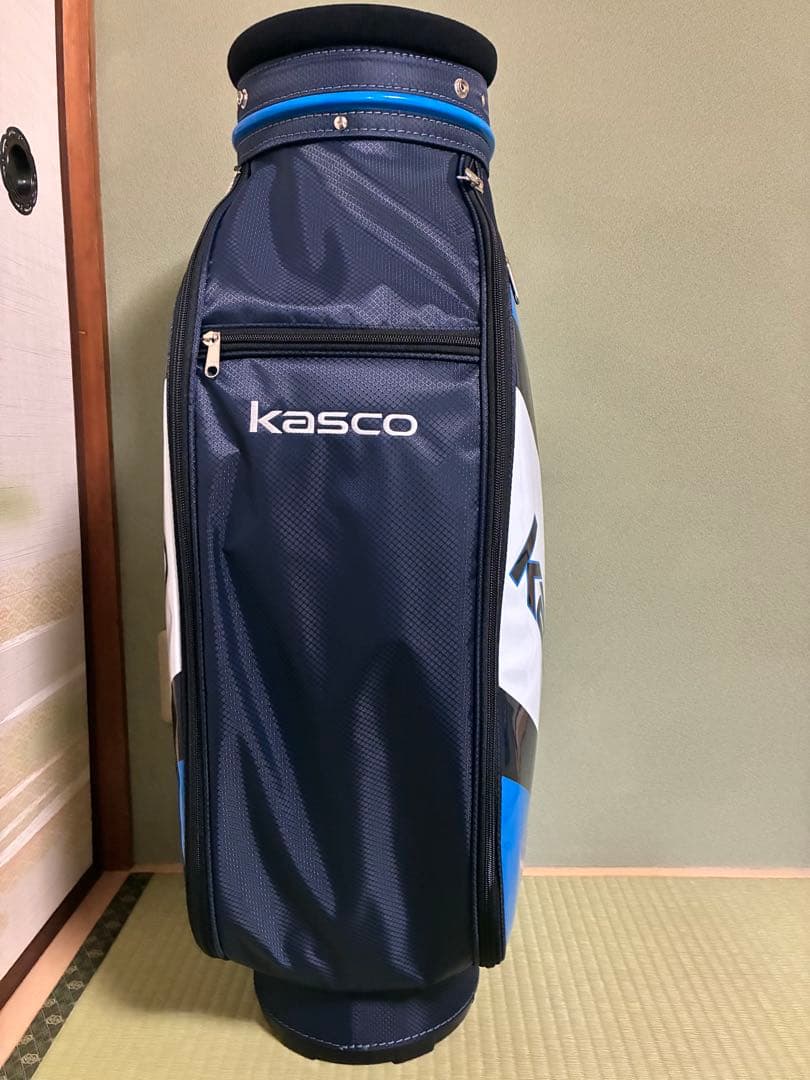 （新品未使用）ゴルフバッグ kasco 8.5型3.1kg フード47インチ対応