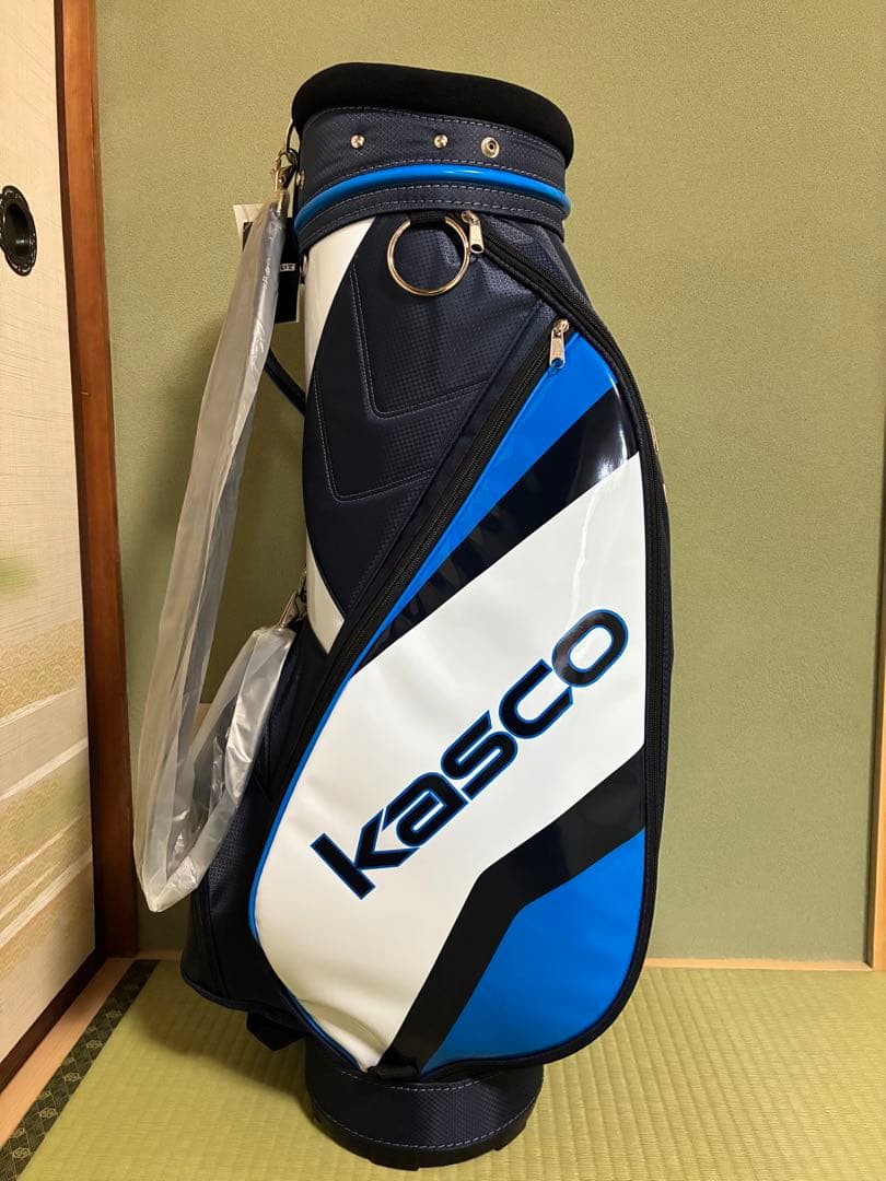 （新品未使用）ゴルフバッグ kasco 8.5型3.1kg フード47インチ対応
