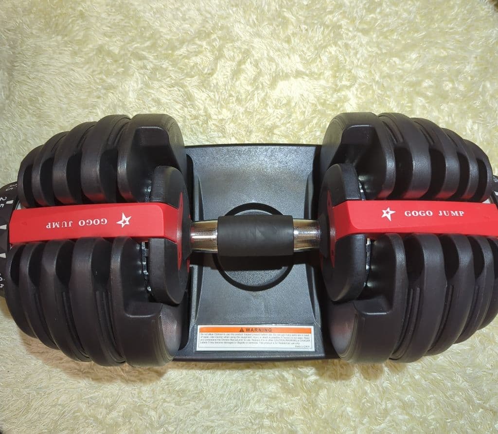 ①　ベンチ台　ダンベルセット　24kg　可変式 トレーニング