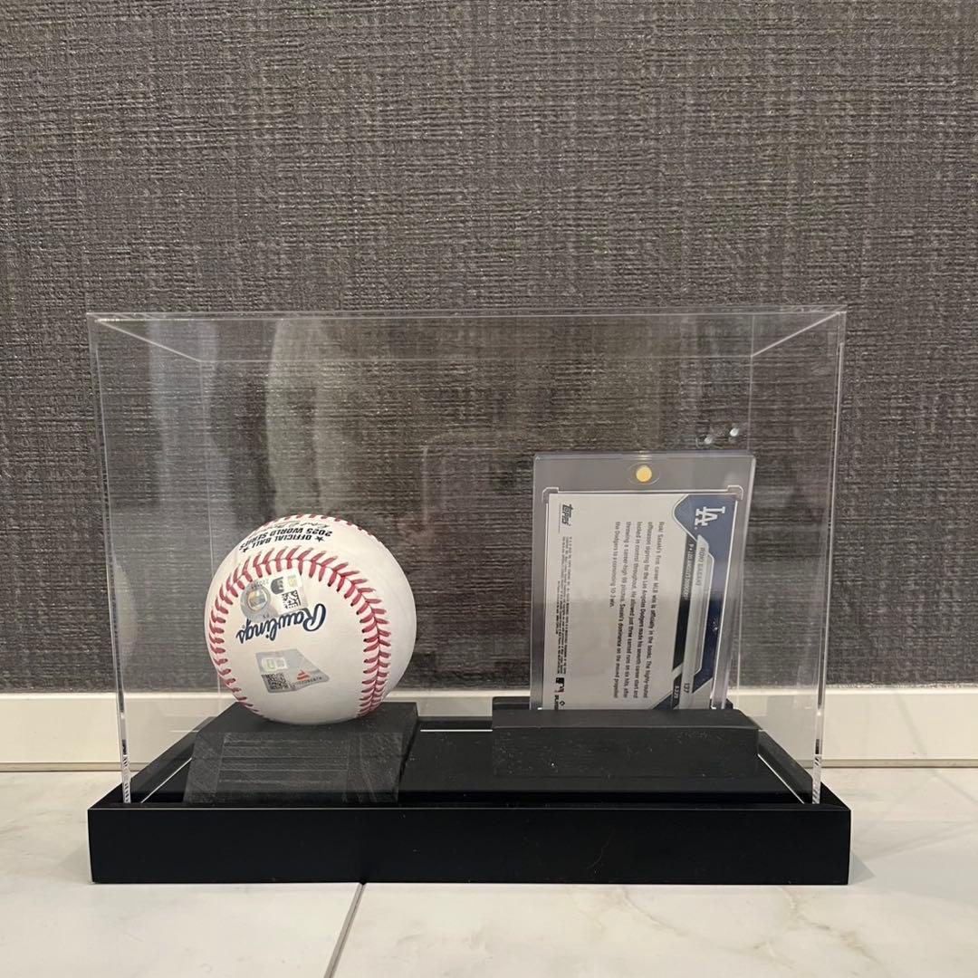 【新品】佐々木朗希 直筆サインボール MLB公式 2025WorldSeries