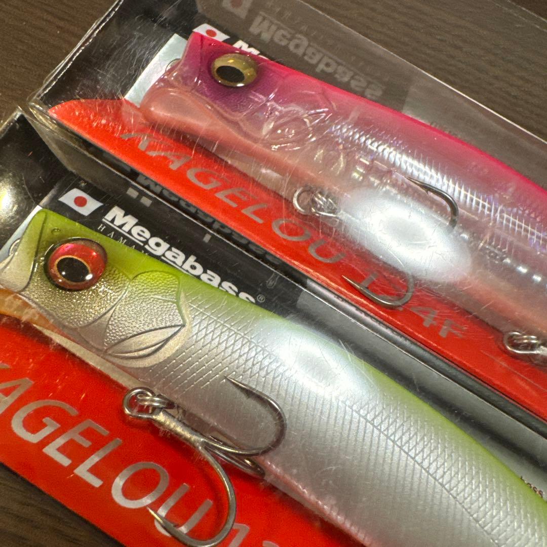 新品　メガバス　カゲロウ124F/MD 125F 8個セット