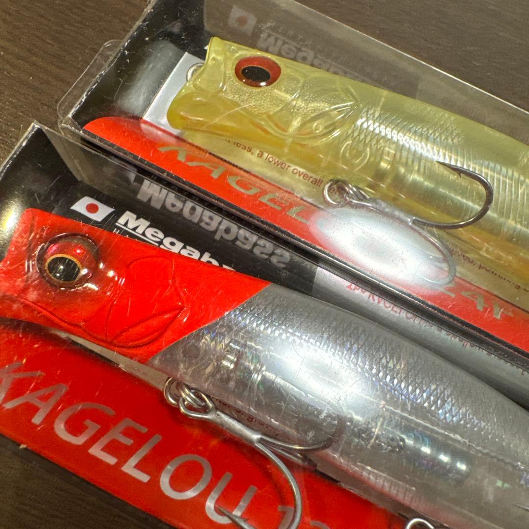 新品　メガバス　カゲロウ124F/MD 125F 8個セット