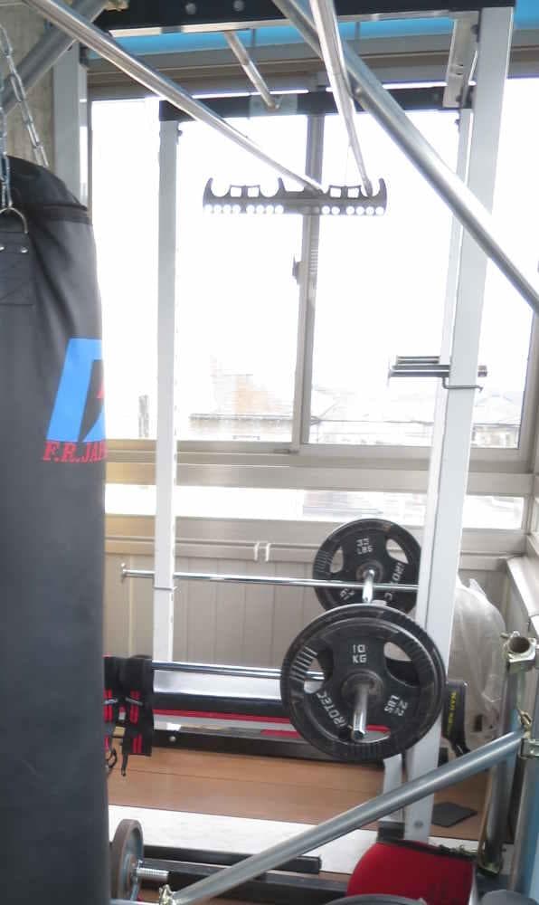パワーラック ウエイト110kg シャフト2本 ベンチ