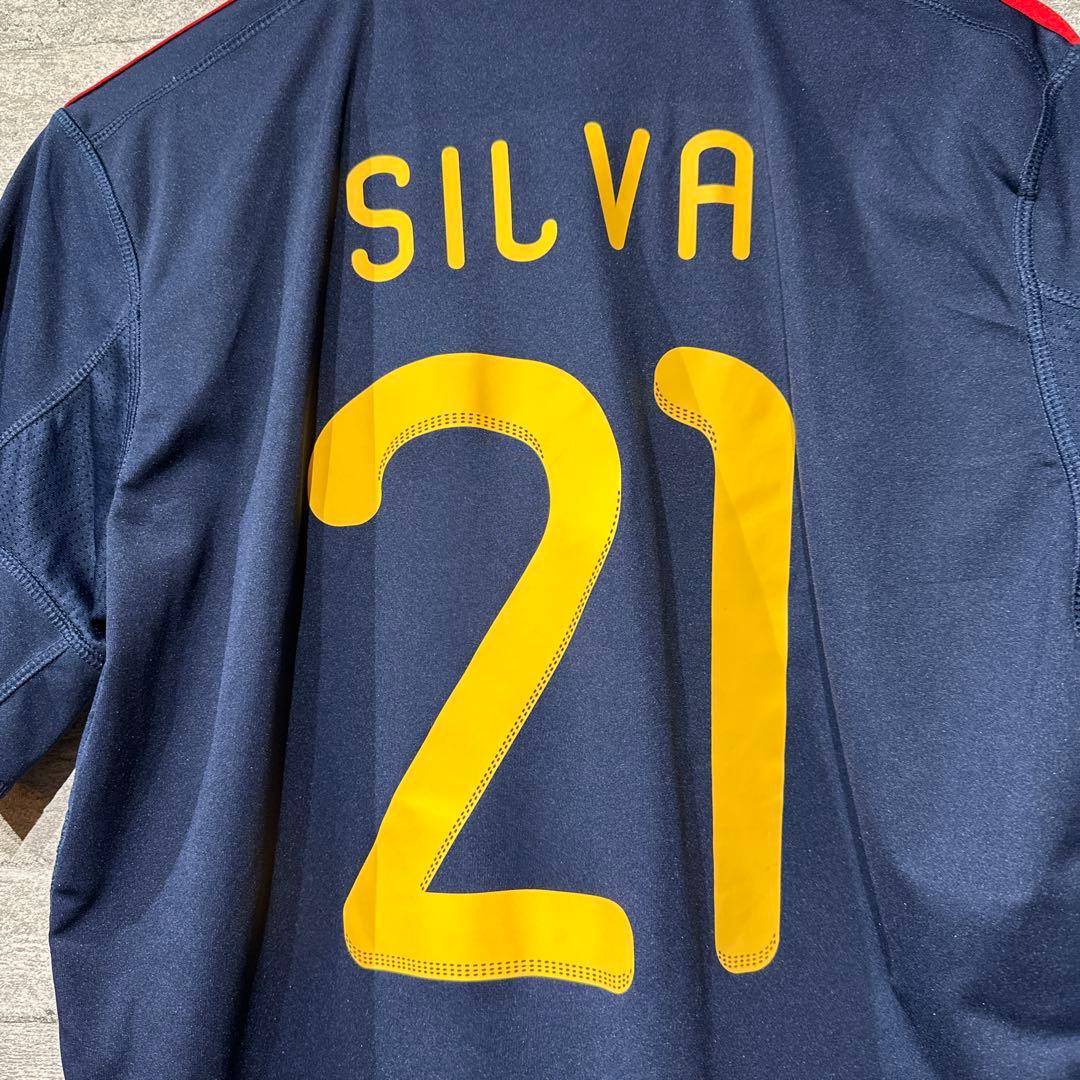 【美品】2010南アフリカW杯　サッカー　スペイン　レプリカ　シャツ