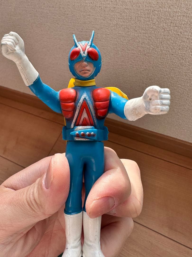 ①当時物　美品　ポピー製　ライダーマン