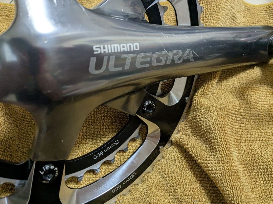 シマノ　アルテグラ6600 クランクセット 53−39T 170