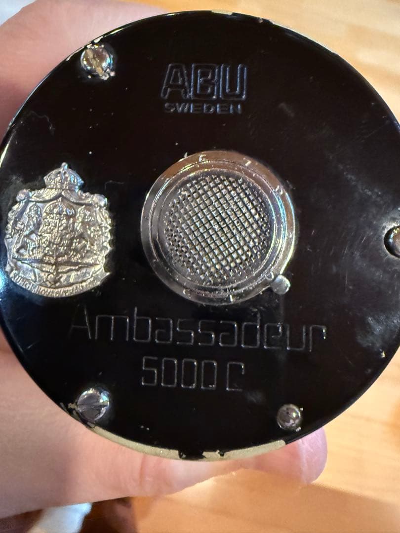 ABU Ambassadeur 5000C ブラック オールド ベイトリール