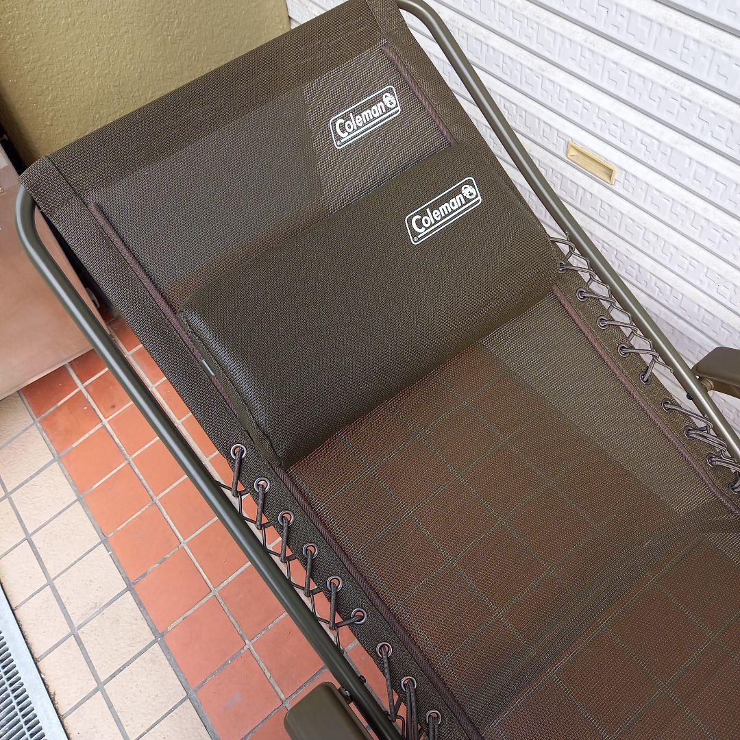 Coleman インフィニティチェア 折りたたみアウトドアチェア オリーブ