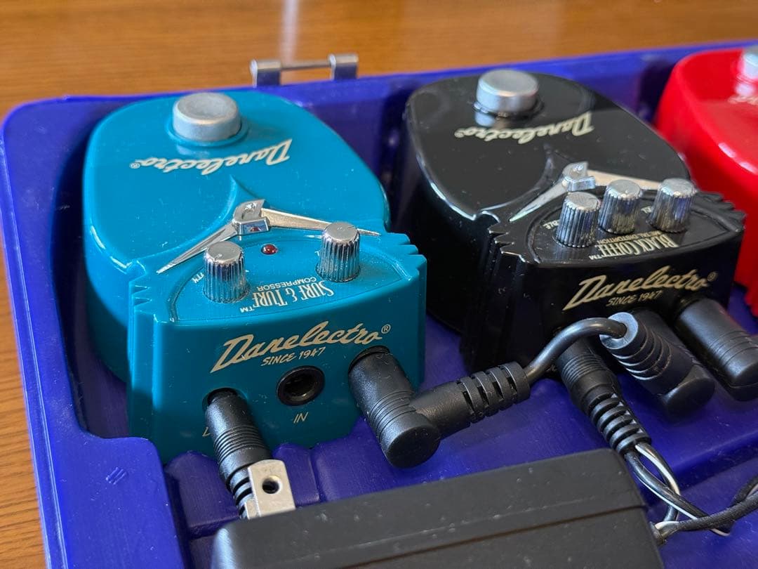 【レア】 Danelectro DJシリーズ 専用ボード & エフェクター 5個