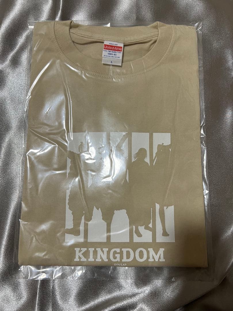 【A賞・当選確率5%】キングダム 限定Tシャツ 5名シルエット 希少・未開封