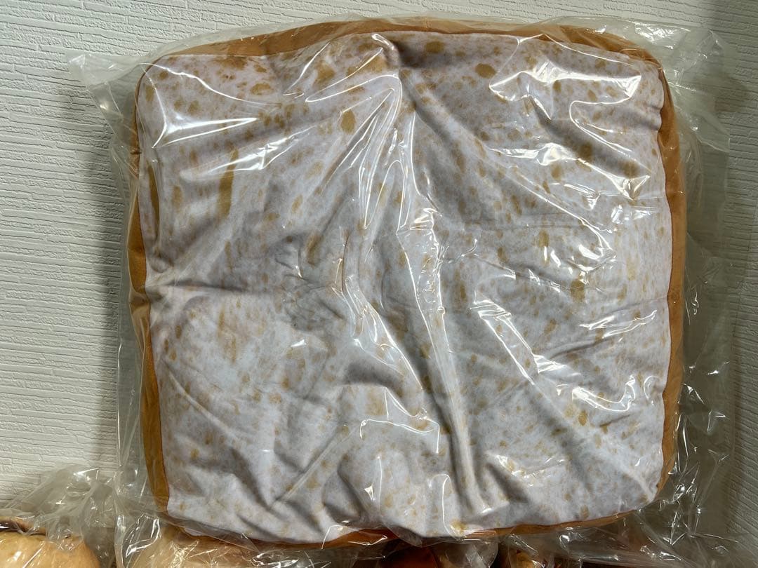 【7個セット】 超BIGリアルプリントパンクッション パンケーキ 食パントースト