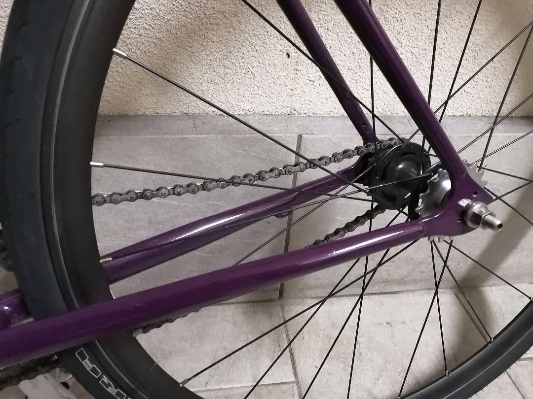 FUJIクロスバイク美品2台パープル
