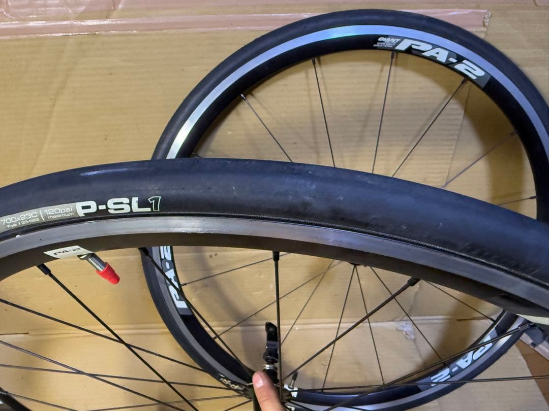 ジャイアント　PA-2 美品　ロードバイクアルミホイール