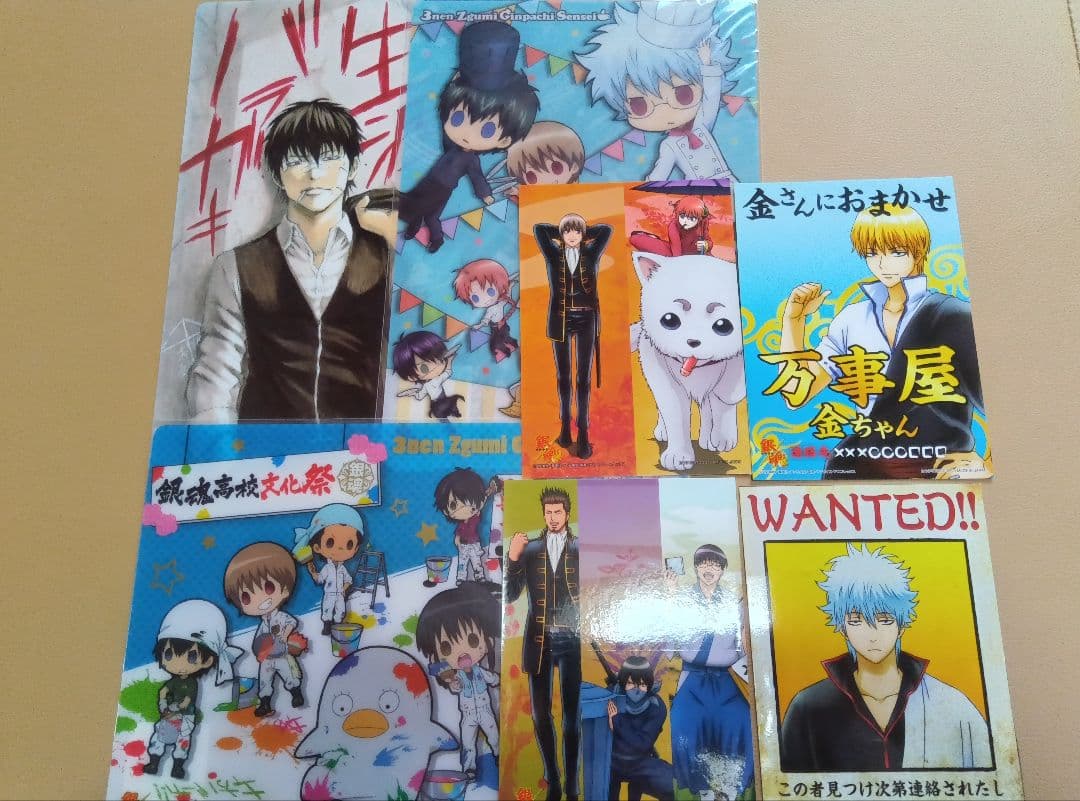 銀魂　グッズ　クリアファイル　ポスター　まとめ売り