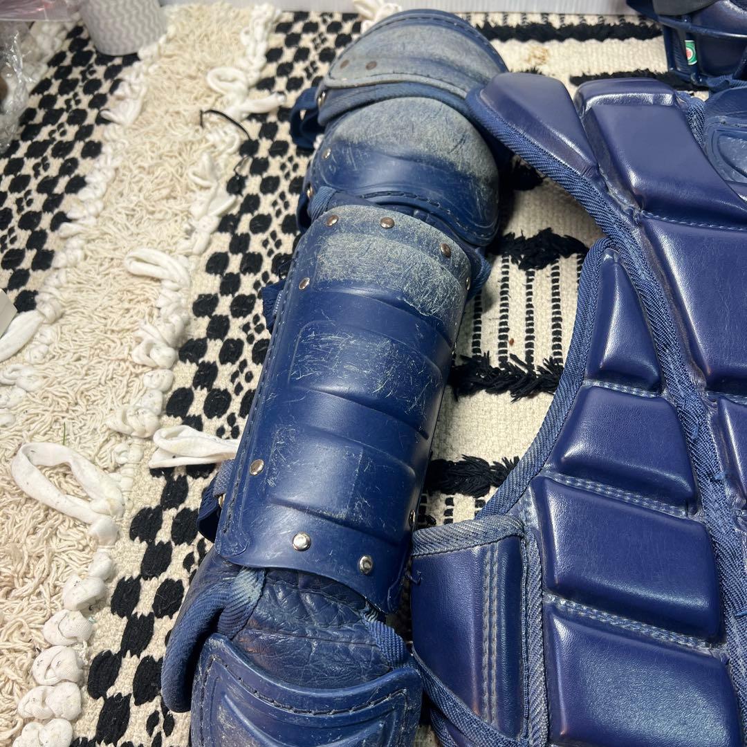 ゼット 野球 少年 軟式 キャッチャー防具 3点セット