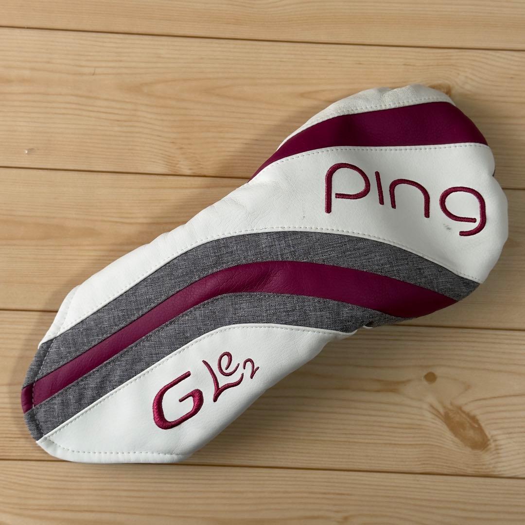 【レフティ L】GLe2 ドライバー レディース PING ピン ボルドー