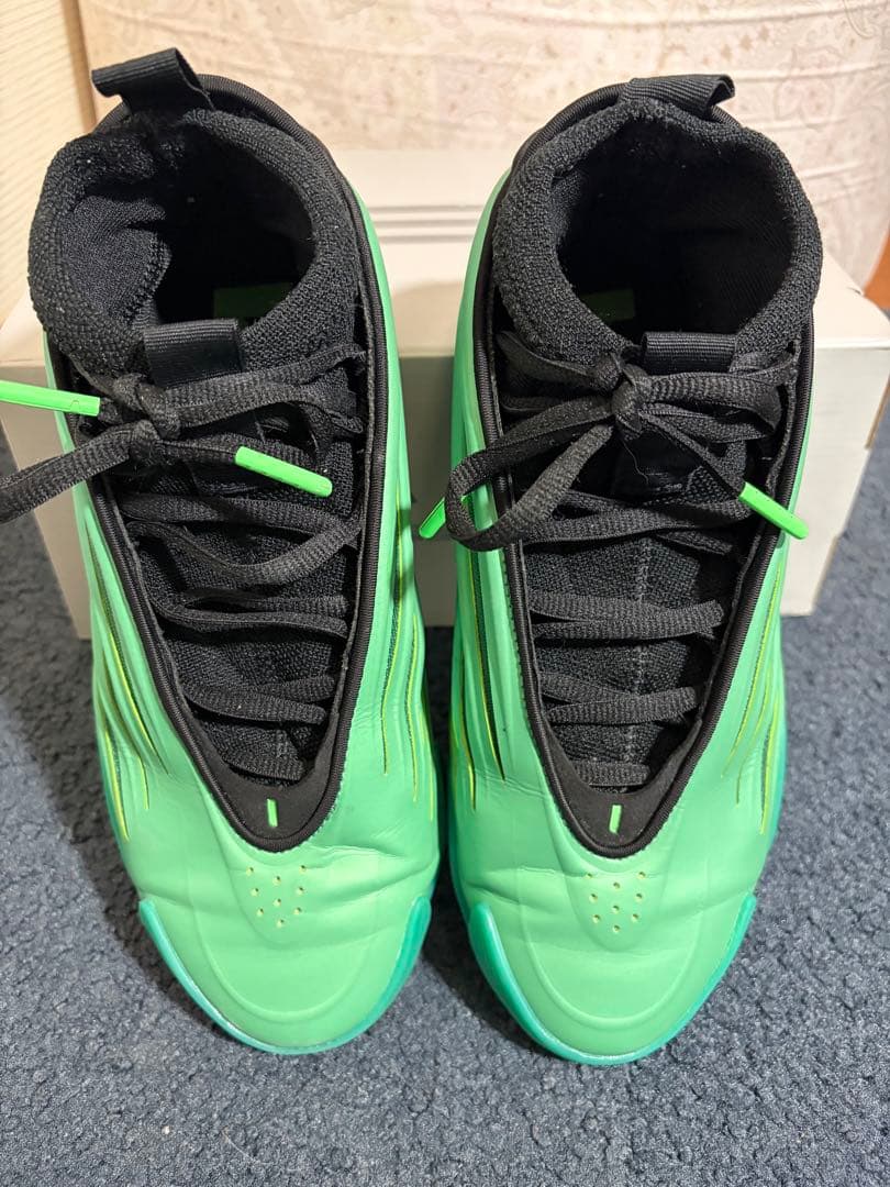 ハーデン9 adidas バスケットボールシューズ グリーン