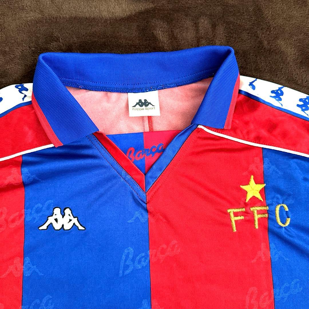 希少 国産品 Kappa 92-95 FCバルセロナ ユニフォーム 19 古着