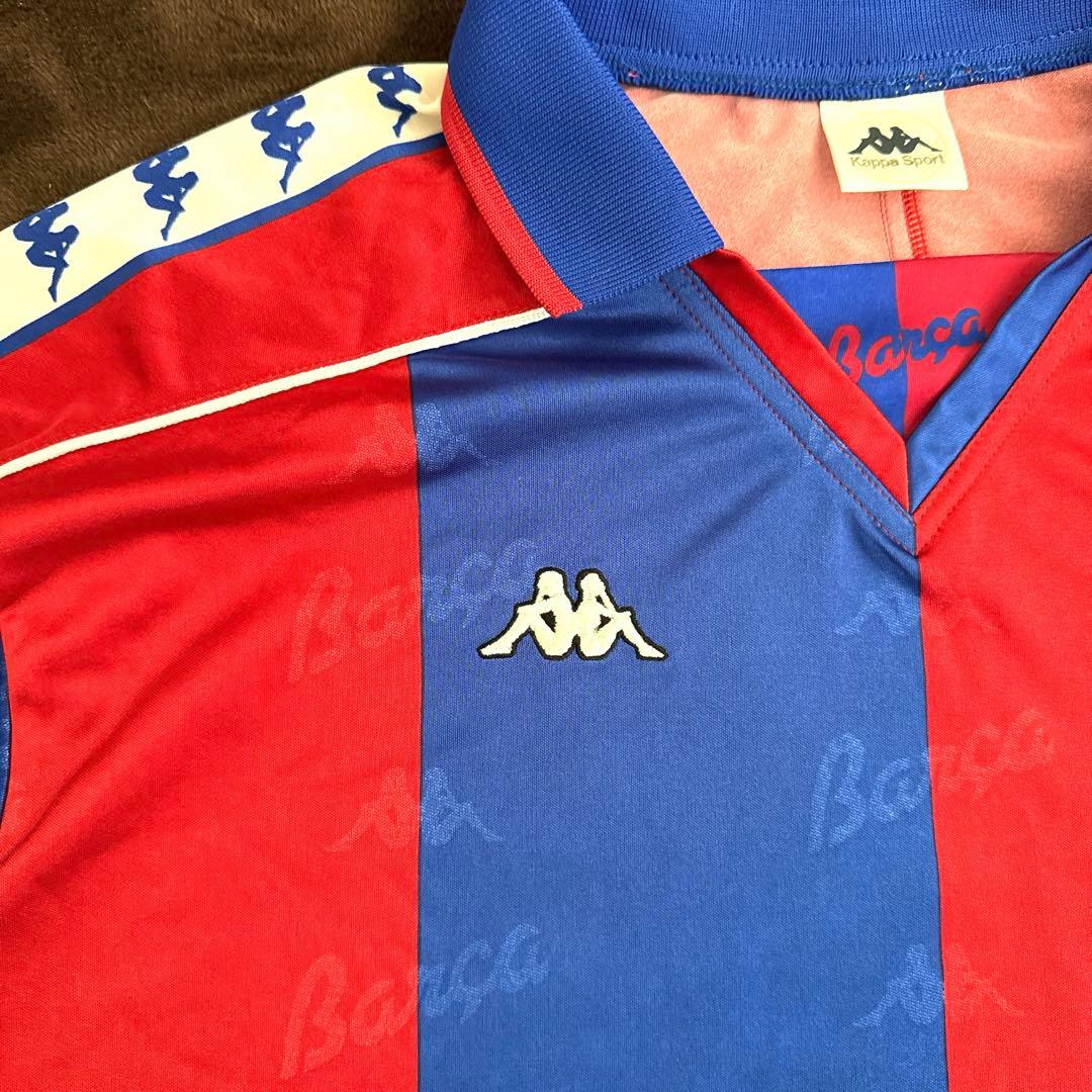希少 国産品 Kappa 92-95 FCバルセロナ ユニフォーム 19 古着