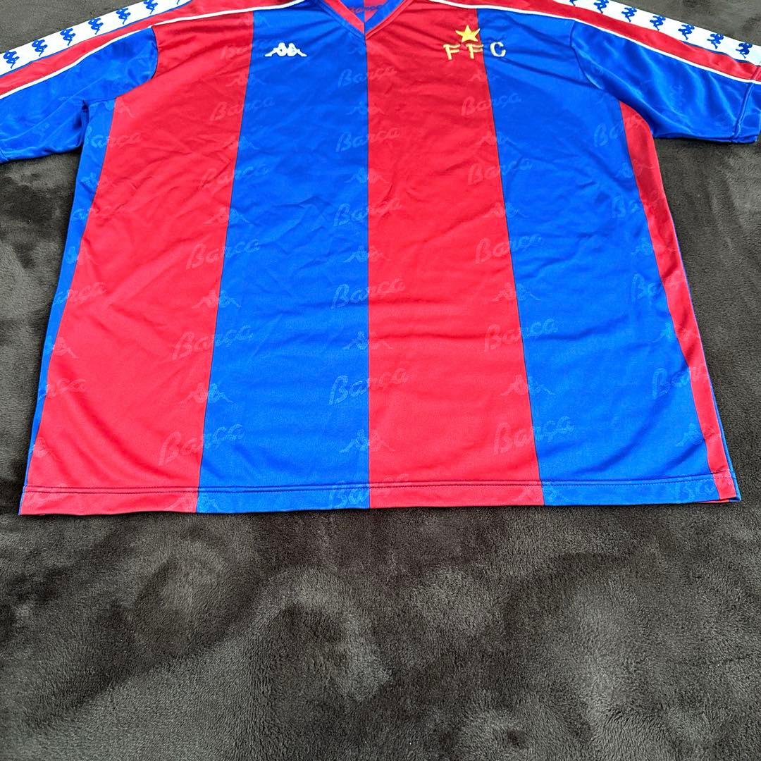 希少 国産品 Kappa 92-95 FCバルセロナ ユニフォーム 19 古着