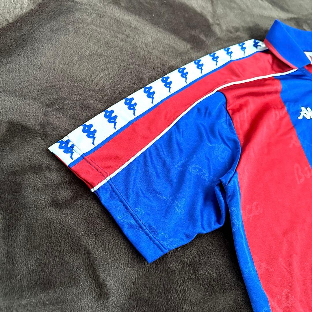 希少 国産品 Kappa 92-95 FCバルセロナ ユニフォーム 19 古着